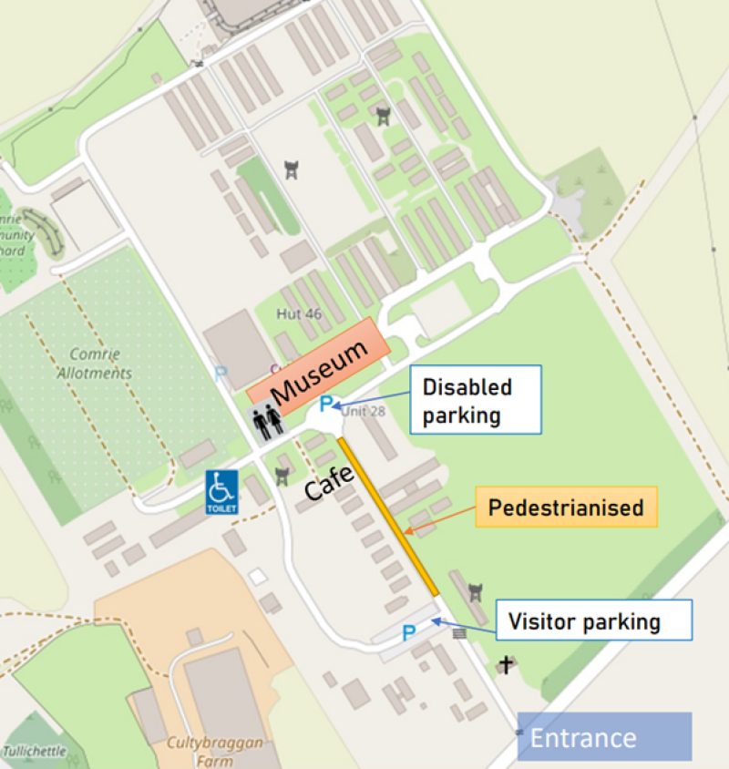 Visitor parking map